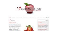 Desktop Screenshot of corknutrition.ie